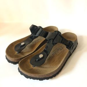 Betula Birkenstock sandals Size 8 L Eur 39 Black
